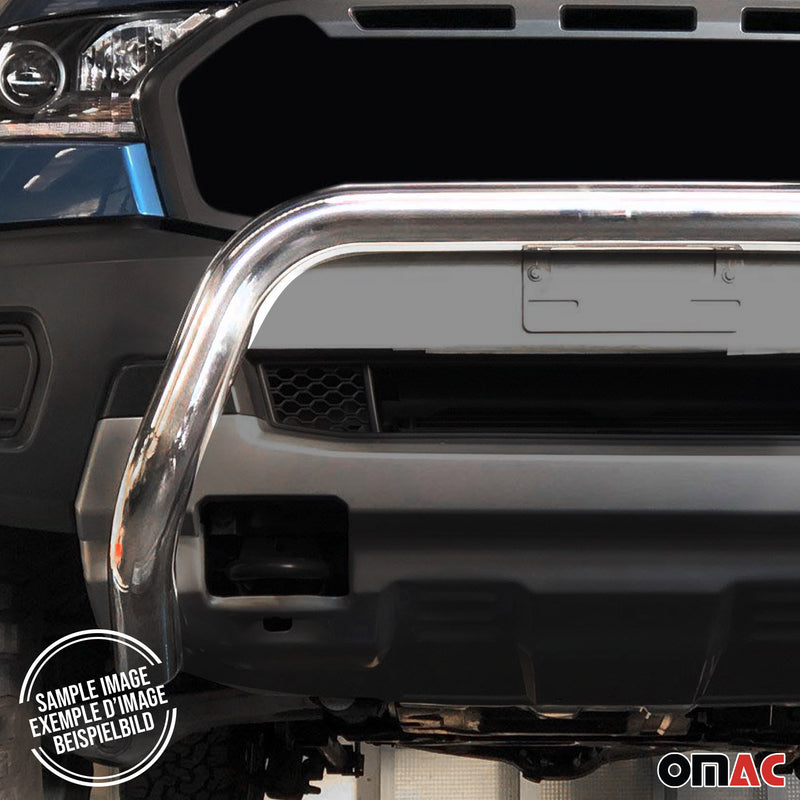 Barra di protezione anteriore per Fiat Freemont 2011-2016 ø76mm acciaio argento