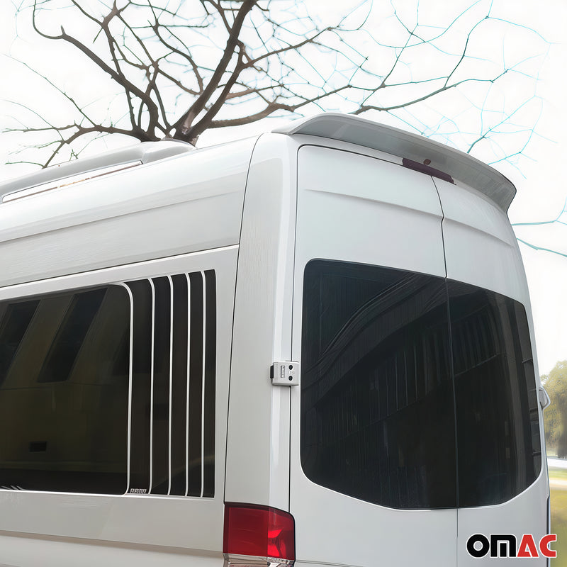 Spoiler posteriore per tetto per Mercedes Sprinter W906 2006-2018 ABS verniciato bianco 