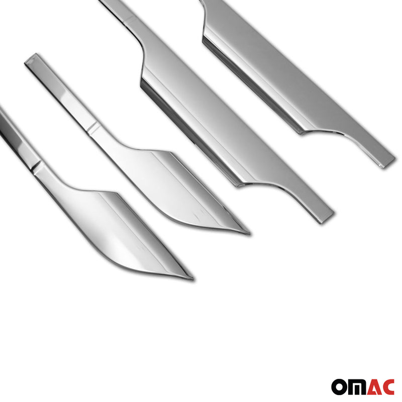 Striscia di protezione per porta laterale per Dacia Duster 2018-2021 in acciaio inox cromato 6x 