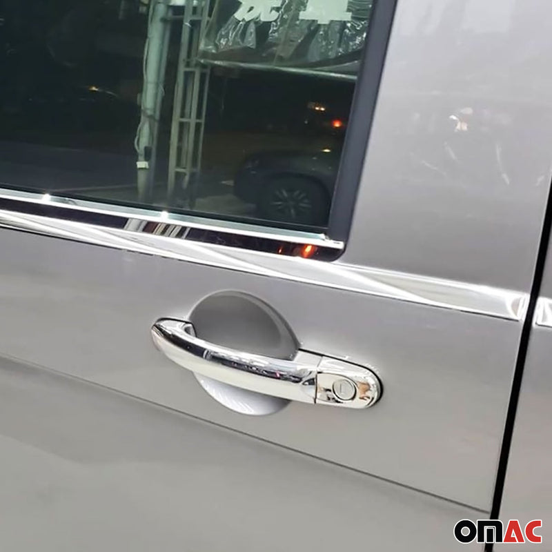 Copri maniglia porta, cappucci maniglia porta per VW T6 T6.1 tutti i modelli 2015-2024 3 porte H1 cromati 6x