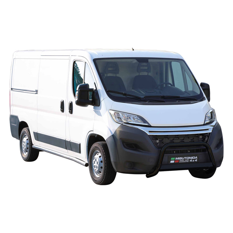 Protezione anteriore per Citroen Jumper 2014-2025 ø63mm acciaio nero 
