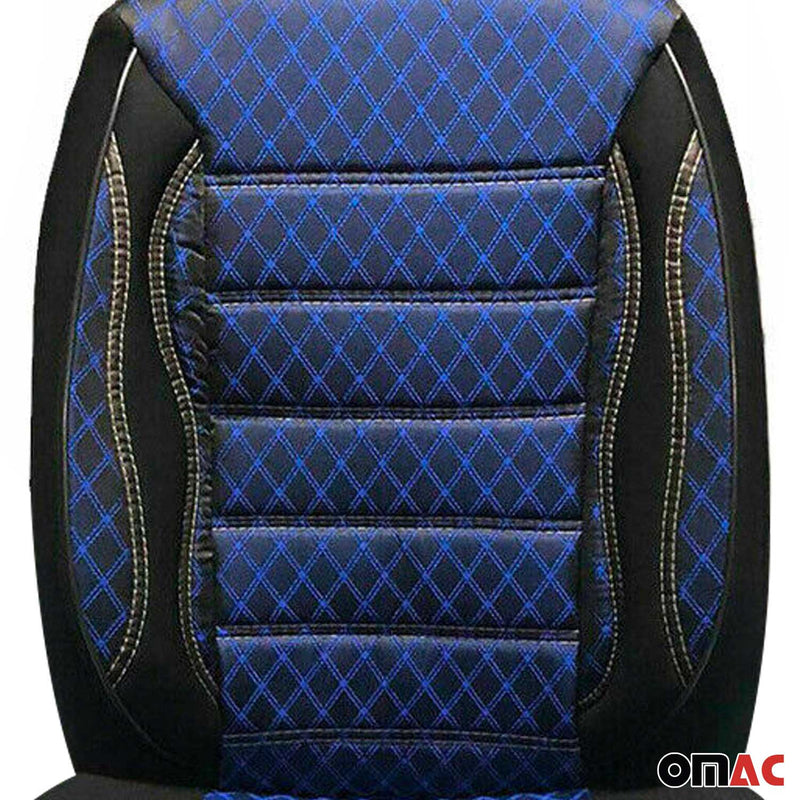 Coprisedili per Nissan Primastar 2001-2025 Nero Blu 2+1 Anteriori