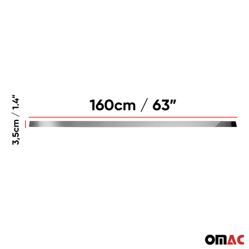 Modanatura posteriore del bagagliaio per Range Rover Sport 2013-2020 in acciaio inox cromato 