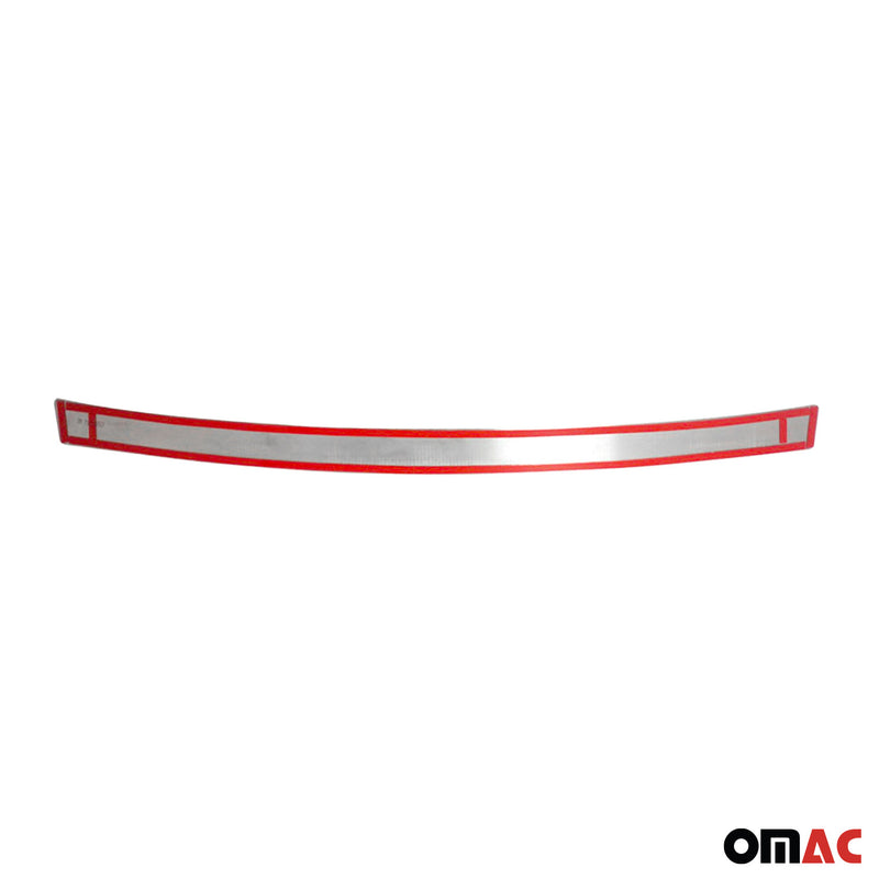 Protezione soglia di carico per BMW Serie 5 F11 Touring 2010-2017 in fibra di carbonio cromata