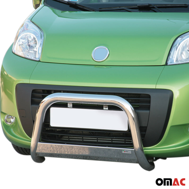 Protezione anteriore per Fiat Fiorino 2008-2016 ø63mm acciaio argento 