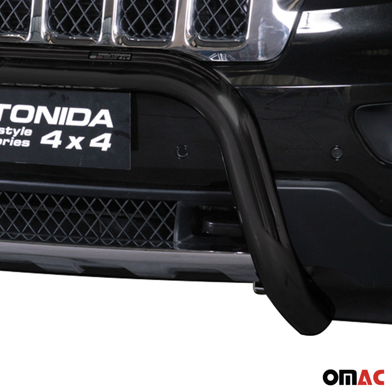 Protezione anteriore per Jeep Grand Cherokee 2010-2013 ø76 acciaio nero