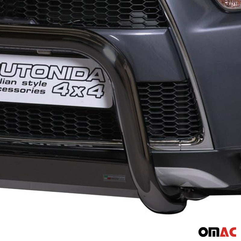 Protezione anteriore per Mitsubishi Outlander 2010-2012 ø63 acciaio nero