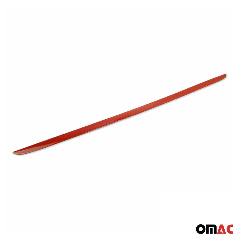 Modanatura del portellone posteriore per Renault Clio 2012-2019 in acciaio inox rosso 1 pezzo