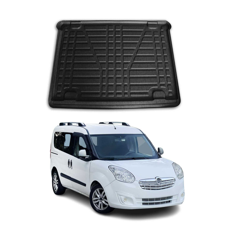 Vasca baule per Opel Combo D 2011-2018 Gomma TPE Nero