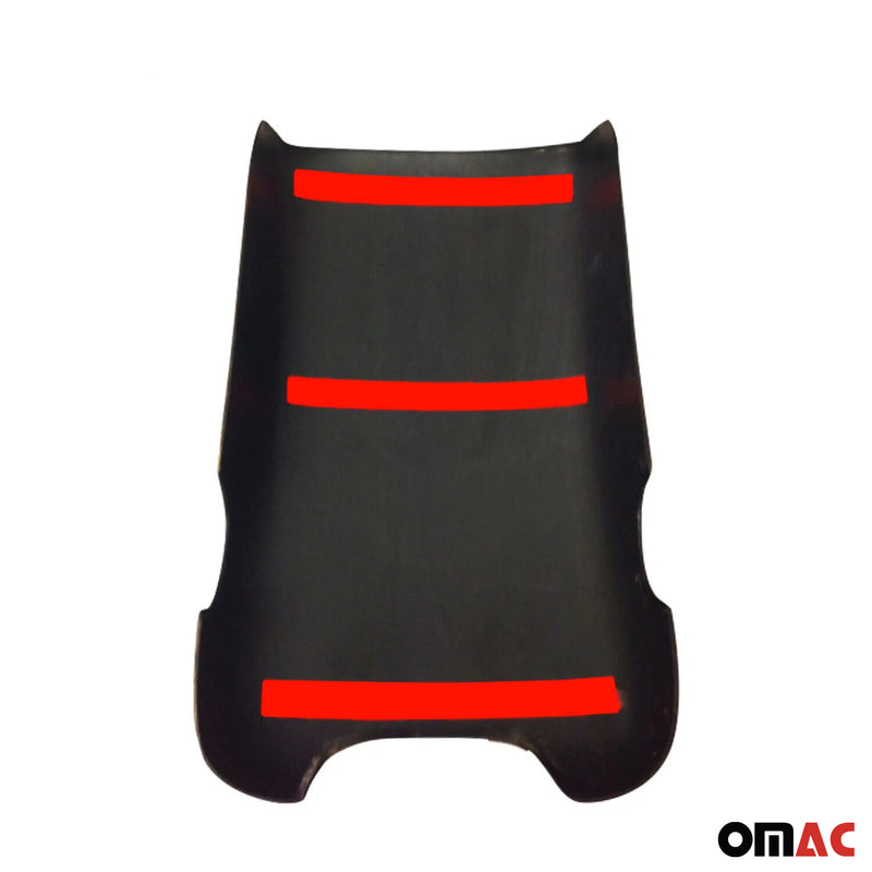 Copertura del bracciolo centrale per Mercedes Classe C W203 2000-2007 Eucalyptus con Tel