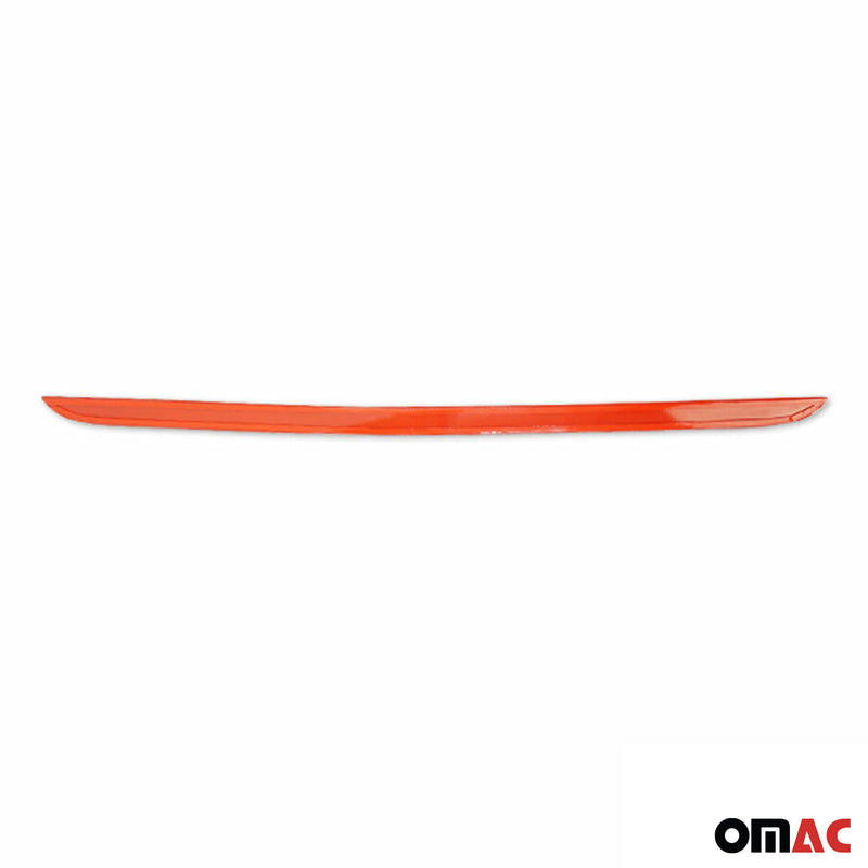 Modanatura del portellone posteriore per Renault Clio 2012-2019 in acciaio inox rosso 1 pezzo