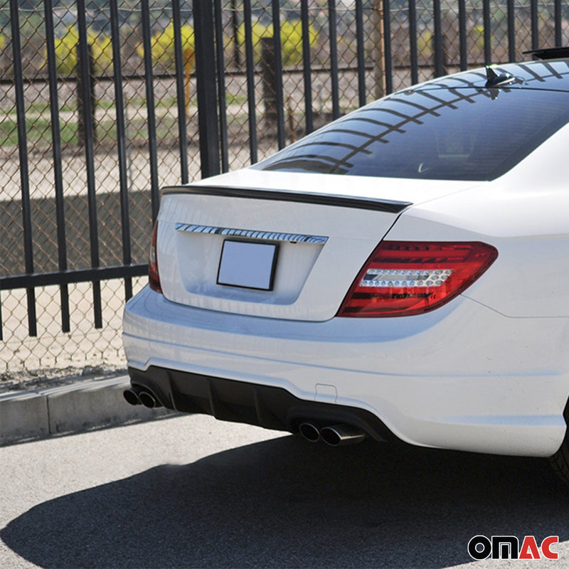 Spoiler posteriore spoiler tetto spoiler posteriore per Mercedes Classe C W204 2007-2014 primerizzato 