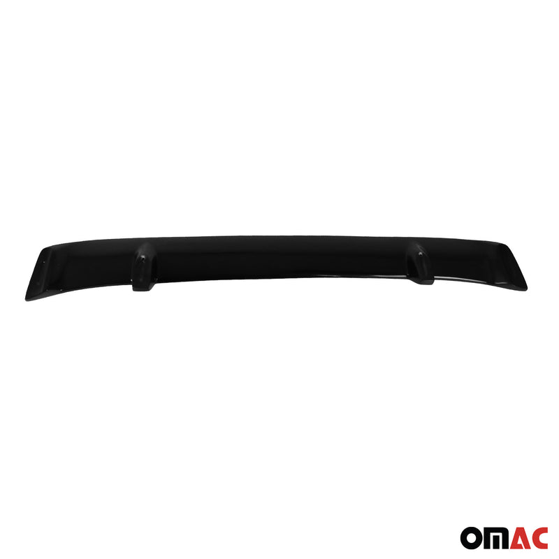 Spoiler posteriore alettone posteriore labbro posteriore per Renault Trafic 2001-2010 ABS Nero 1 pz 