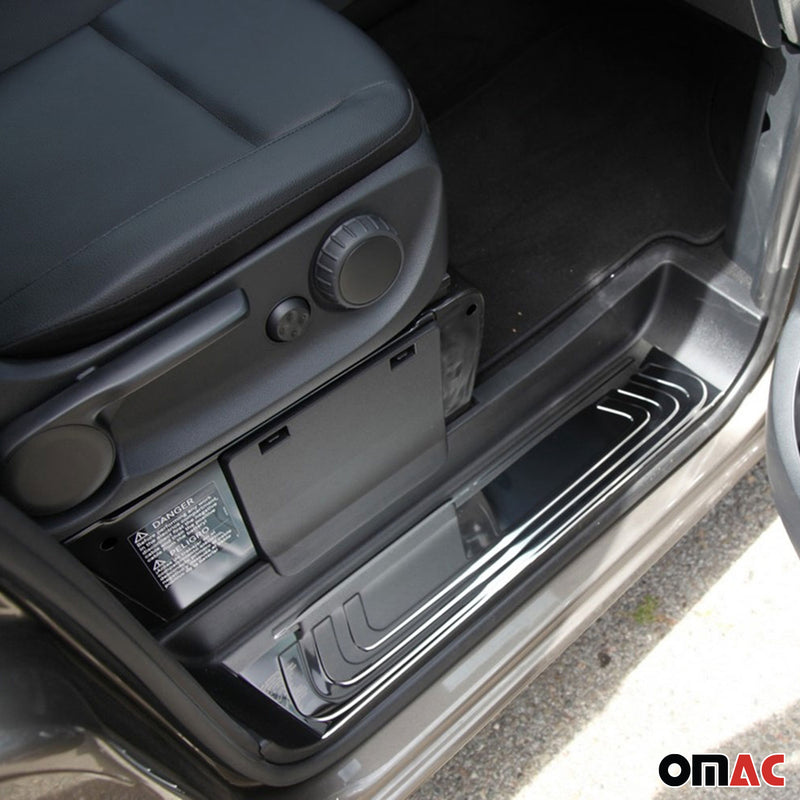 Soglie porte per Mercedes Vito W447 2014-2025 in acciaio inox 3x 