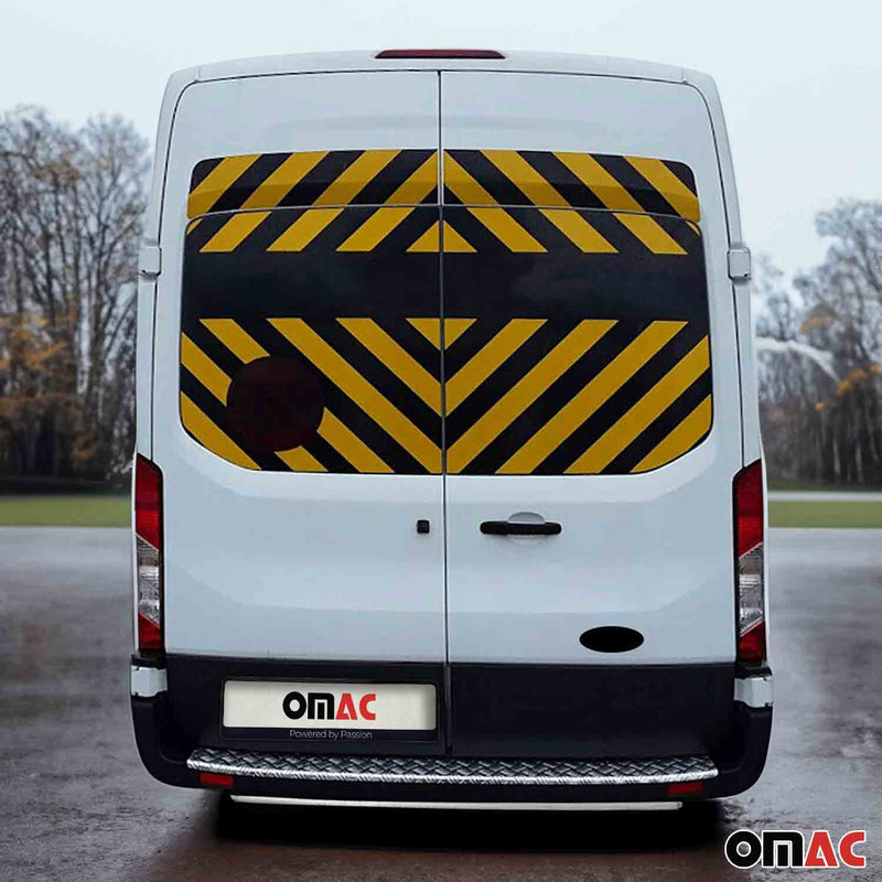 Paraurti di protezione della soglia di carico per Ford Transit 2014-2025 doppia porta in alluminio