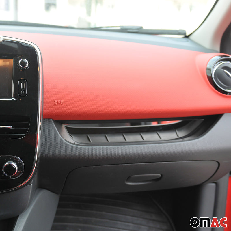 Modanatura console anteriore per Renault Clio Grandtour 2012-2019 acciaio inox cromato 1 pezzo 