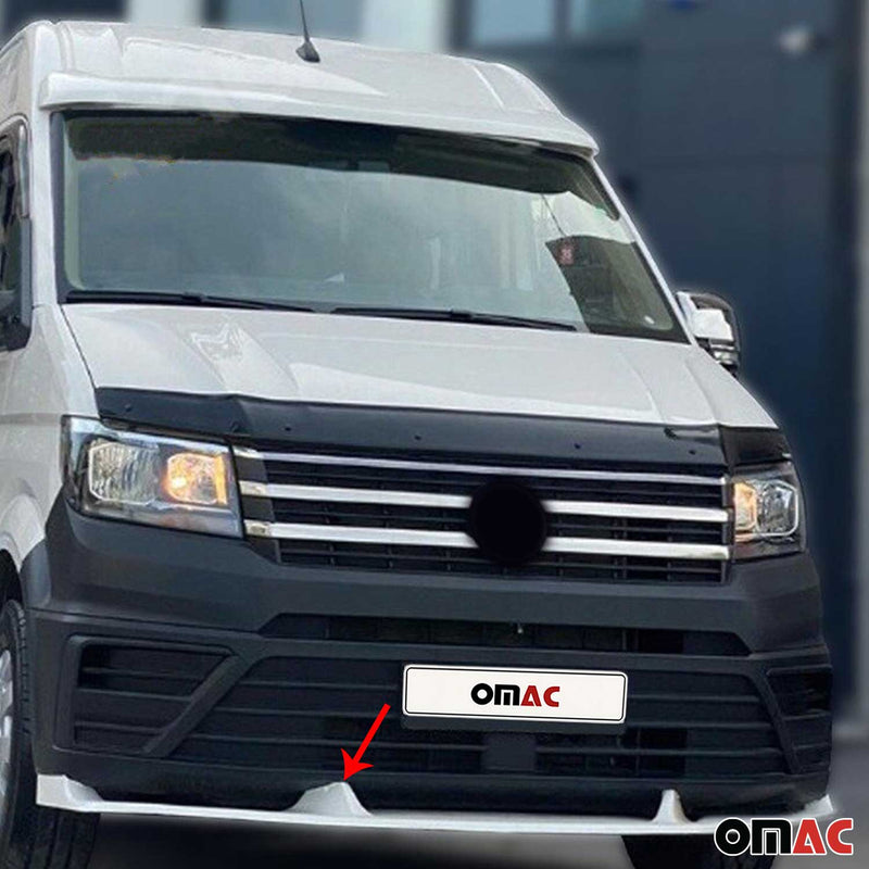 Spoiler anteriore VW Crafter 2017-2025, paraurti, splitter, bianco