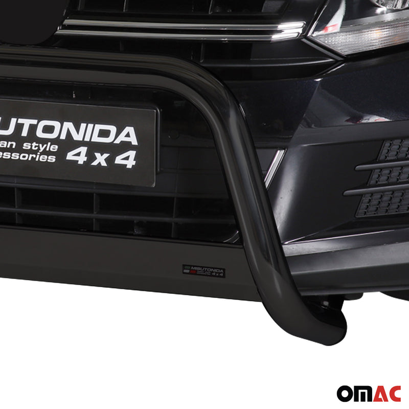 Protezione anteriore per VW Tiguan 2011-2015 ø63mm acciaio nero 