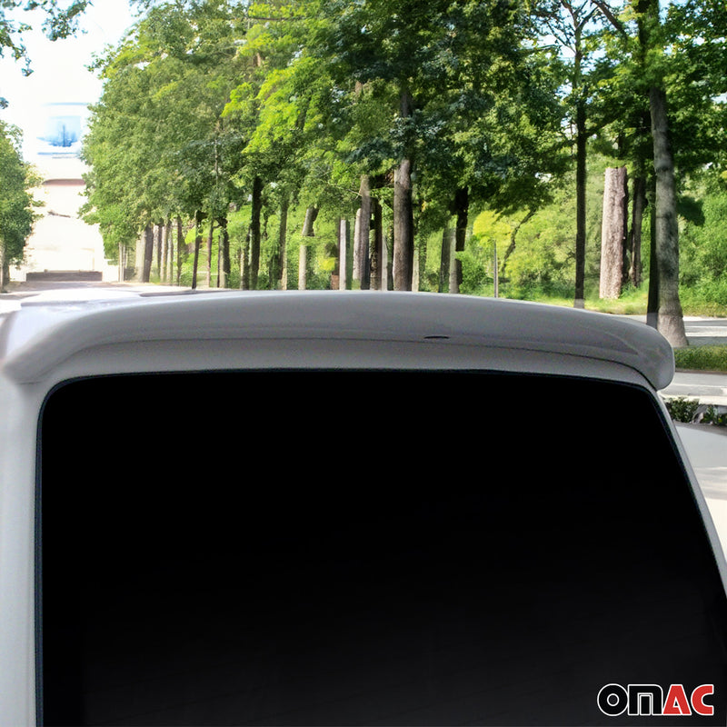 Spoiler posteriore alettone posteriore labbro posteriore per VW Transporter T4 1990-2003 ABS Bianco 1 pz