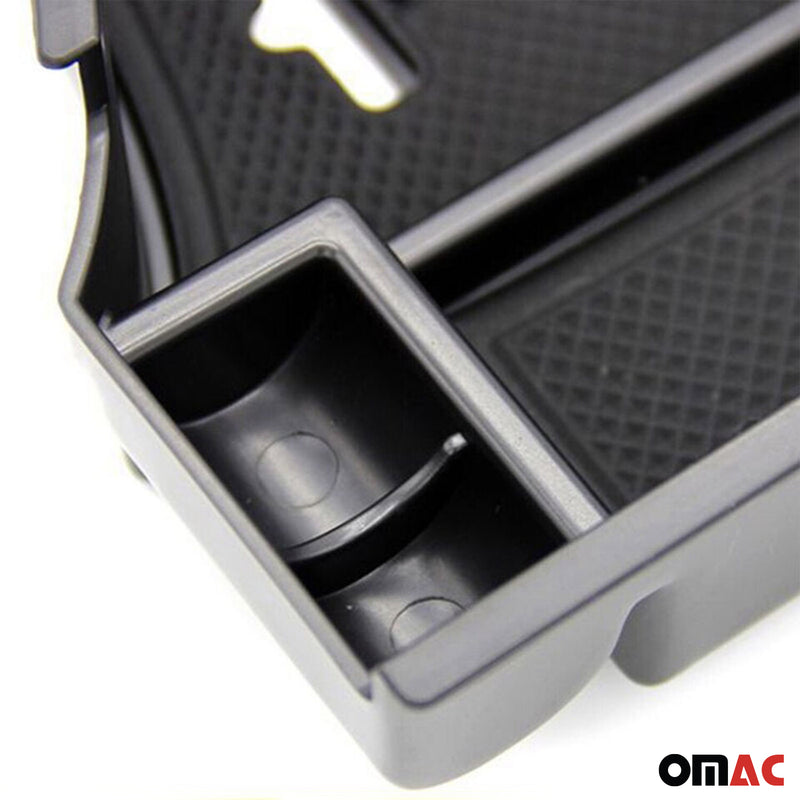 Box portaoggetti centrale per bracciolo Mazda CX-5 2015-2017 ABS Nero 
