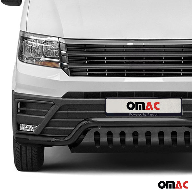 Barra di protezione anteriore per VW Crafter 2017-2025 con ABE acciaio nero 