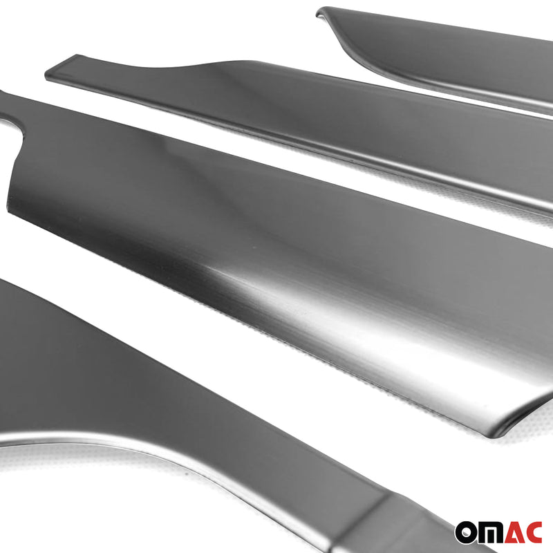 Striscia di protezione per portiera laterale per Dacia Duster 2018-2021 Cromo spazzolato 6x 