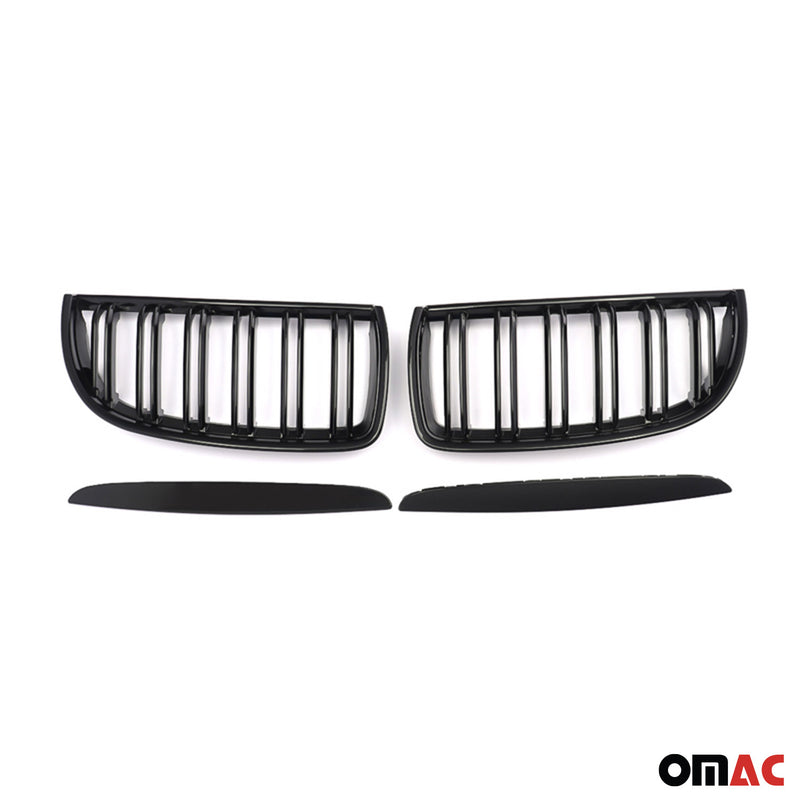 Griglia a doppio rene BMW Serie 3 E90 Limousine M3 2004-2008, nero lucido