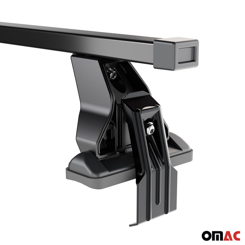 Barre portatutto Menabo per Audi A1 GB 2019-2025 Allstreet City Carver Acciaio Nero
