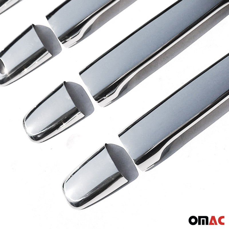 Copri maniglia porta, copri maniglia porta per Mitsubishi ASX 2010-2025, acciaio inox argento, 8 pezzi 