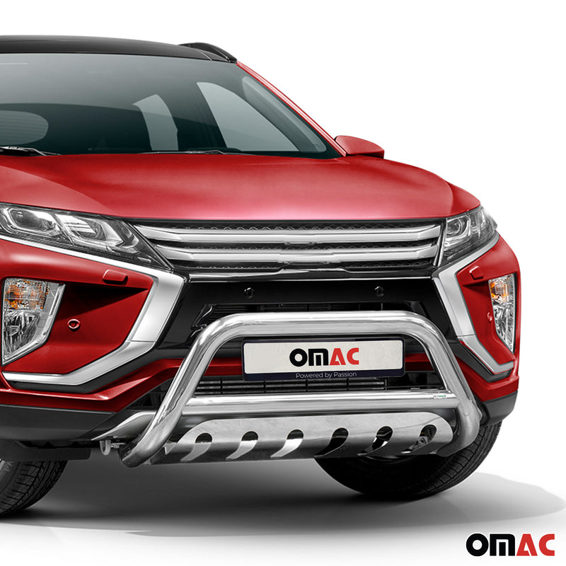 Frontbügel Frontschutzbügel für Mitsubishi Eclipse Cross 2017-2022 ABE Silber