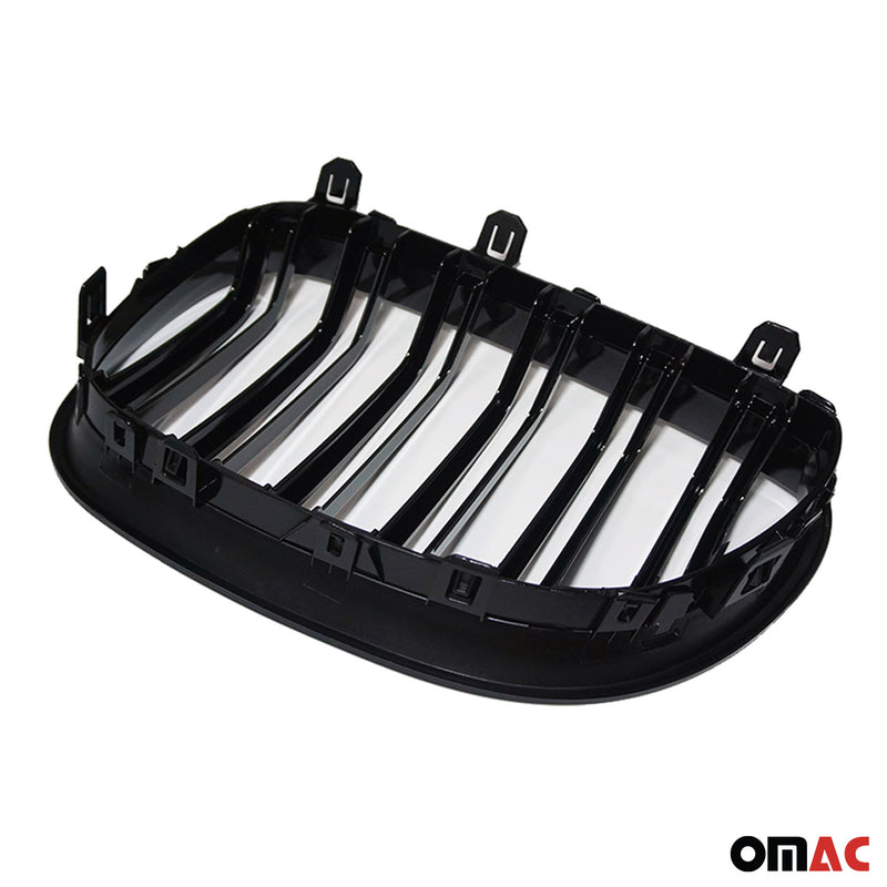 Griglia a doppio rene BMW Serie 5 E60 M5 Limo 2004-2010, nera lucida
