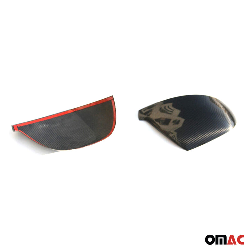 Calotte per specchietti retrovisori in fibra di carbonio per VW T5 2009-2015, 2 pezzi 