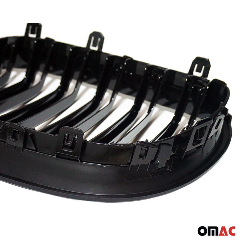 Griglia a doppio rene BMW Serie 5 E60 M5 Limo 2004-2010, nera lucida
