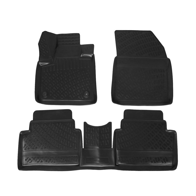 Tappetini in gomma OMAC per Citroen C5 Aircross 2018-2025, in TPE nero
