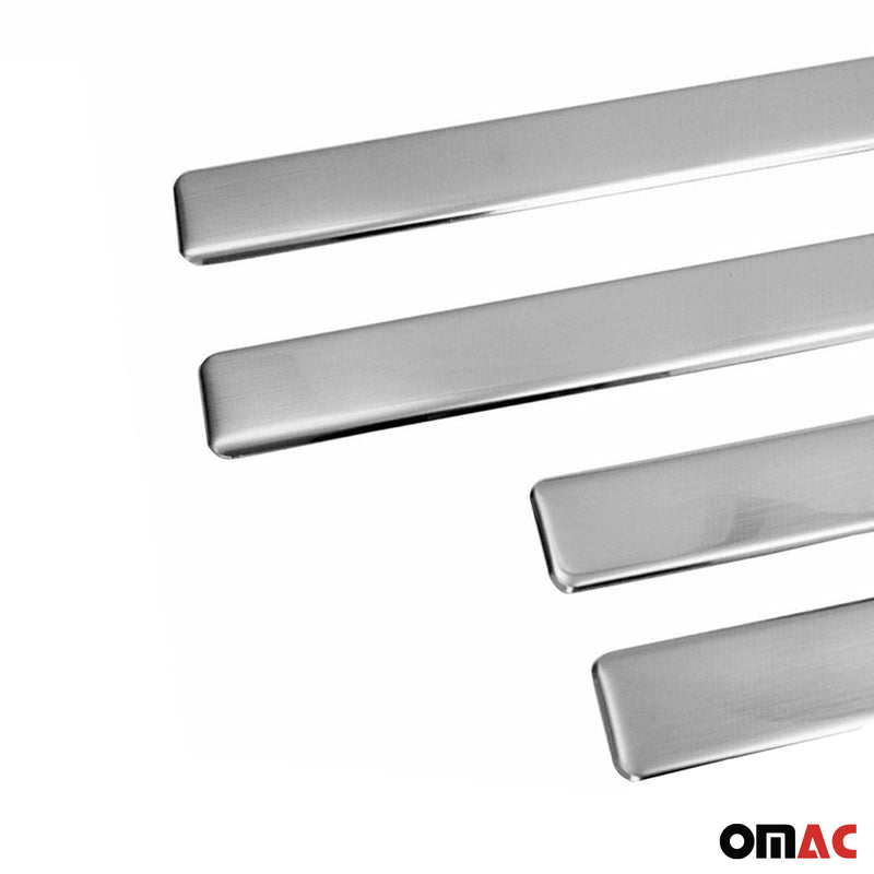 Soglie porte per Peugeot Partner Tepee 2008-2018 in acciaio inox 4x