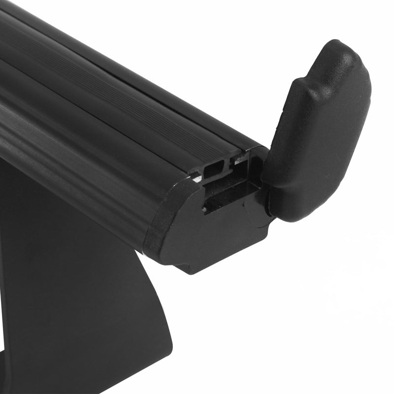 Portapacchi da tetto per VW Multivan T7 2022-2025 Alluminio Nero 2 pezzi
