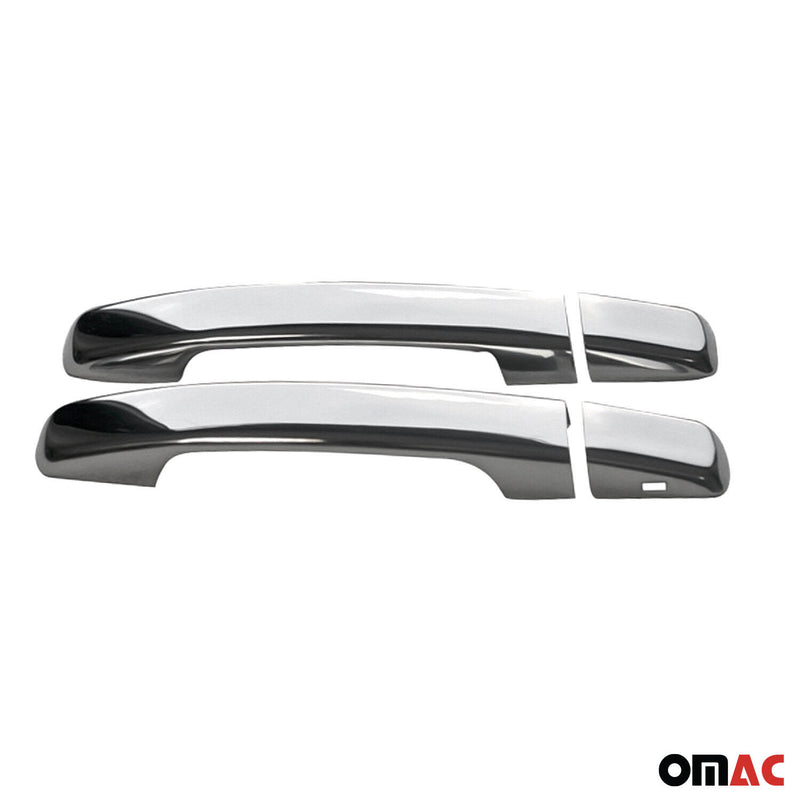 Copertura maniglia porta cromata per Nissan Navara 2005-2015 2 porte in acciaio inox 4x 