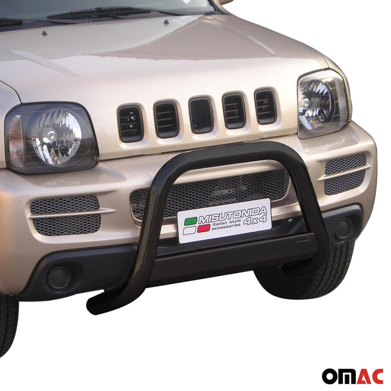 Protezione anteriore per Suzuki Jimny 2006-2012 ø63mm acciaio inox nero