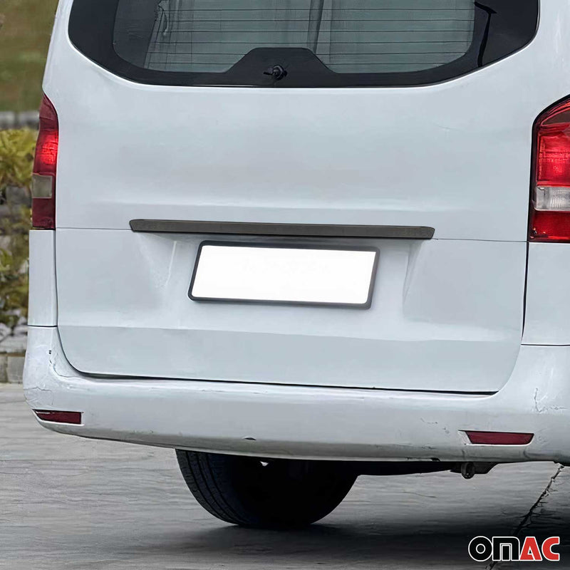 Heckklappe Kofferraumöffner für Mercedes Vito W447 2014-2025 Edelstahl Dunkel