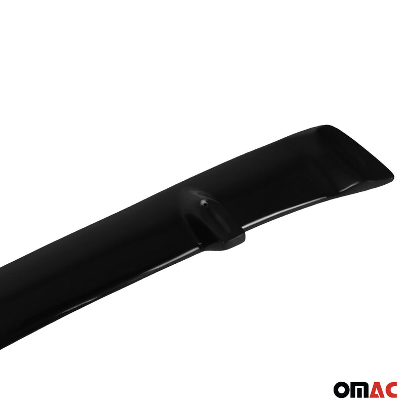 Spoiler posteriore alettone posteriore labbro posteriore per Renault Trafic 2001-2010 ABS Nero 1 pz 
