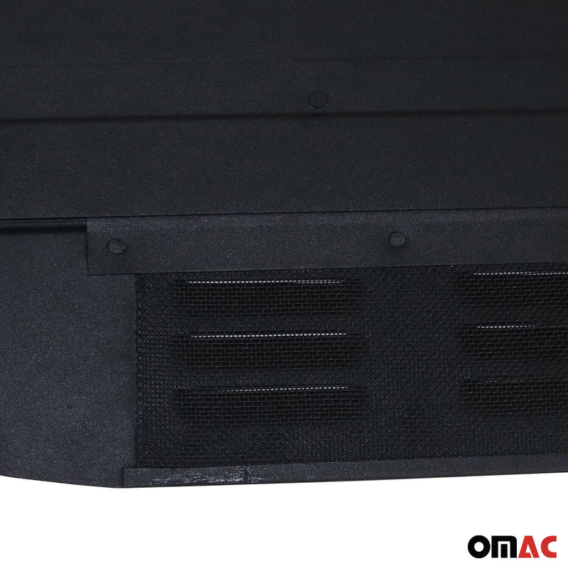 Griglia di ventilazione per VW Transporter T5 2003-2015 alluminio nero 2 pezzi 