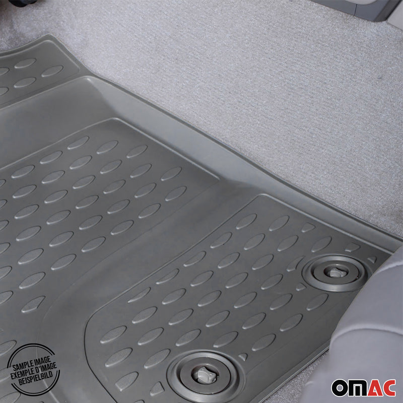 Tappetini in TPE grigio per Toyota RAV4 2013-2021, 4 pezzi 