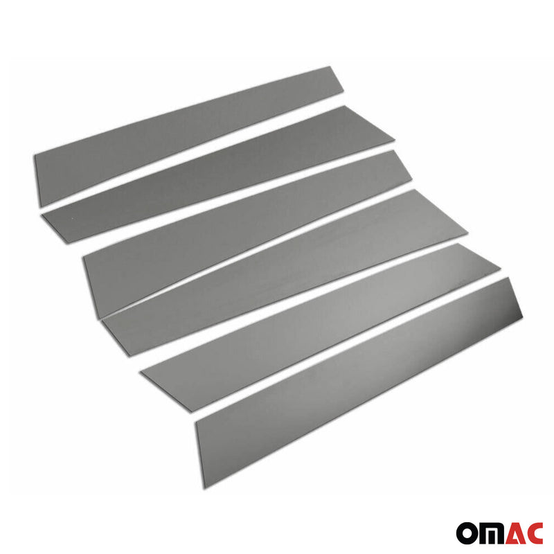 Rivestimento del montante della portiera del montante B per Range Rover Sport 2013-2020 cromato scuro 6x
