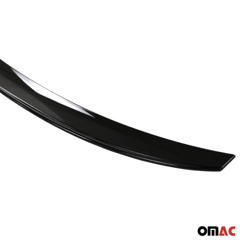 Spoiler posteriore alettone posteriore labbro posteriore per Hyundai Accent SD 2010-2017 ABS Nero 