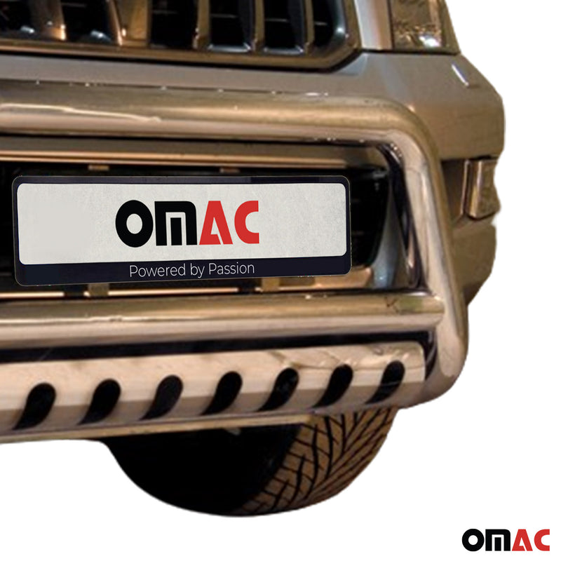 Barra di protezione anteriore per Toyota Land Cruiser 120 2003-09 Grigio ABE 