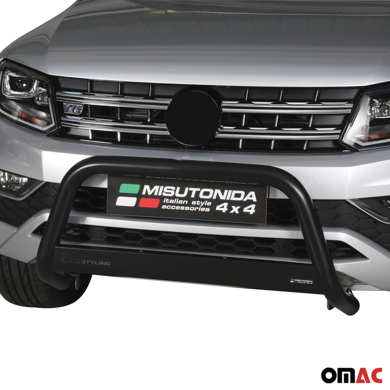 Protezione anteriore per VW Amarok V6 2016-2025 ø63mm acciaio nero