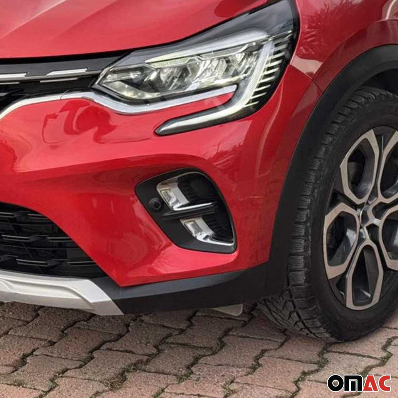Cornice fendinebbia per Renault Captur 2020-2025 cromata ABS 2x