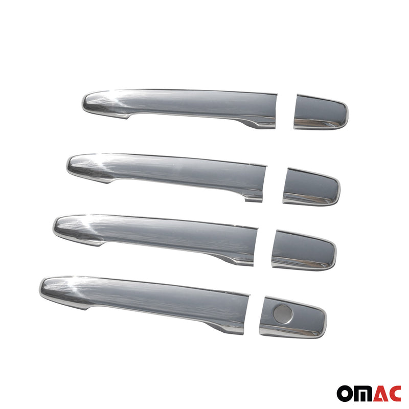 Copri maniglia porta, cappucci maniglia porta per Mitsubishi Lancer 2000-2007 4 porte in acciaio inox 4x 