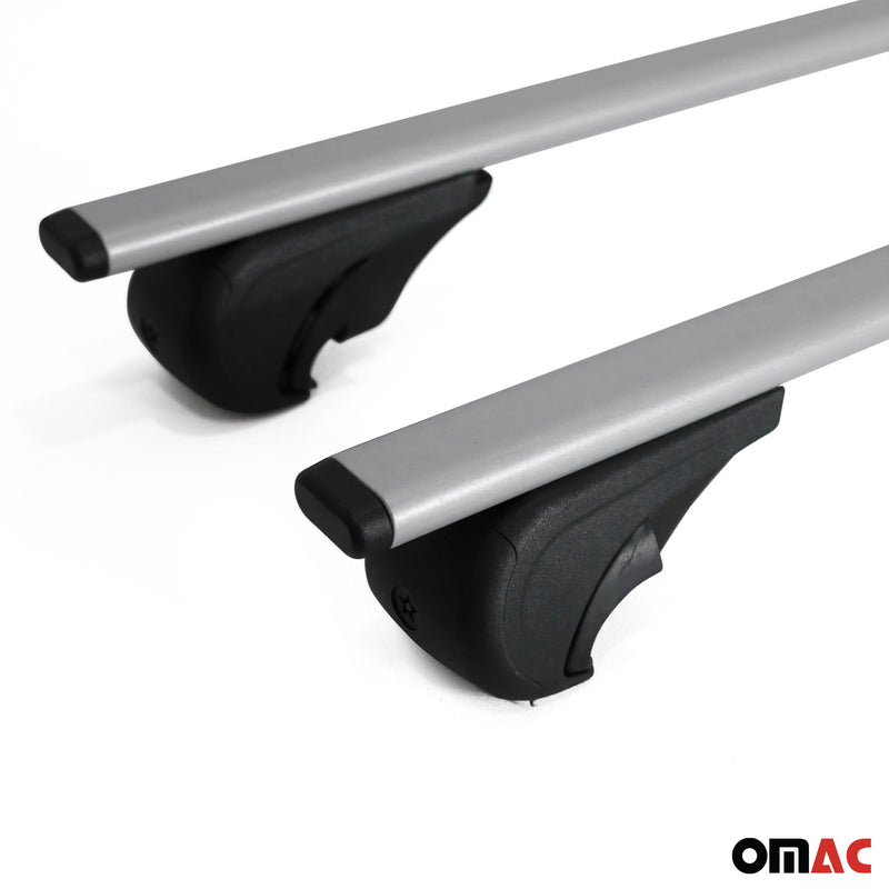 Barre portatutto per Audi A4 Allroad 2016-2024 Argento 2 pezzi
