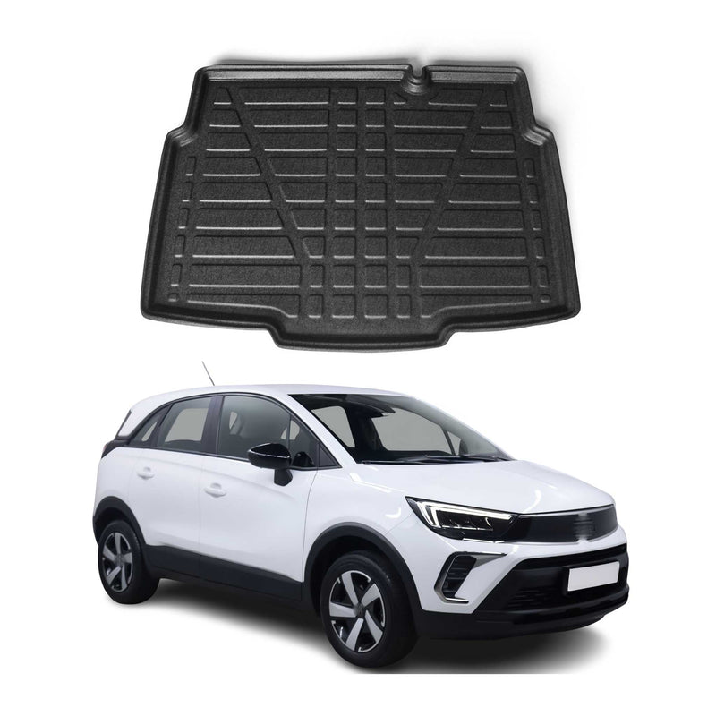 Vasca baule per Opel Crossland 2021-2025 Gomma inferiore TPE